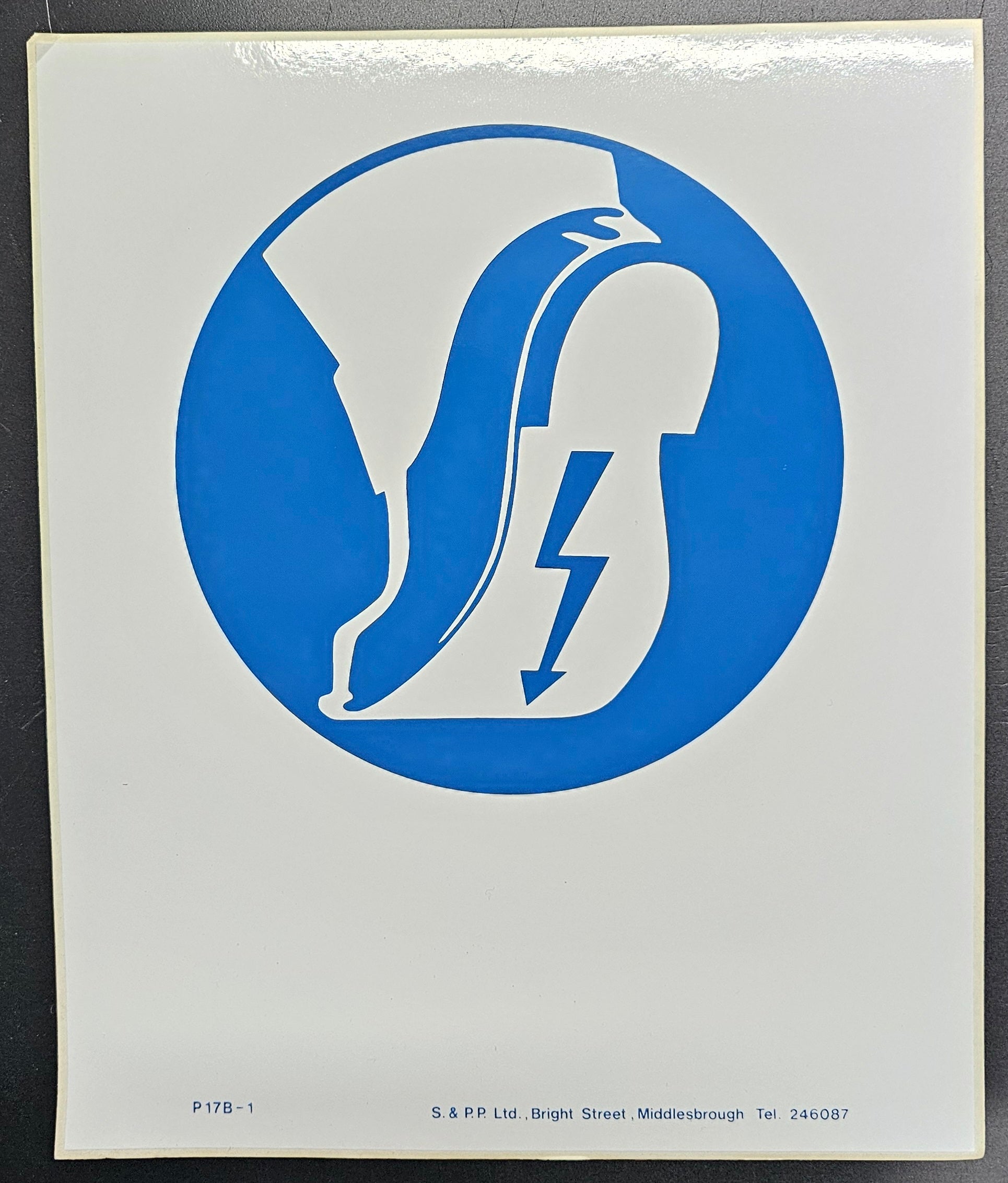 135. WEAR CONDUCTIVE SHOES (image only ) (STICKER)