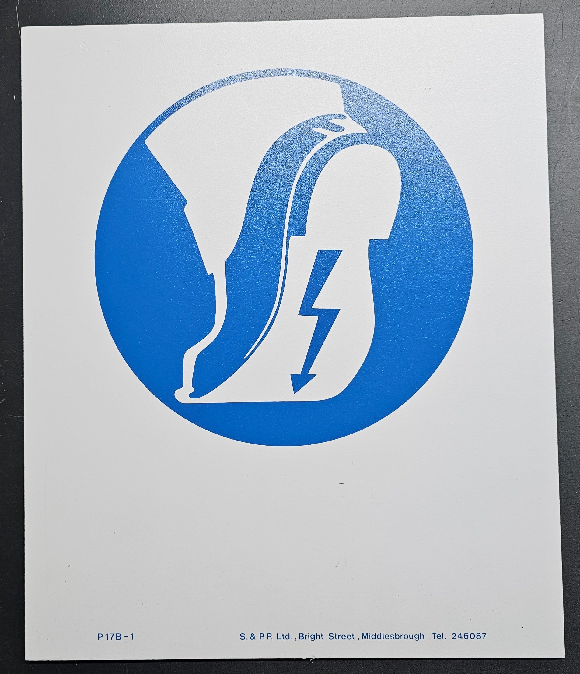 137. WEAR ANTI-STSTIC SHOES ( image only ) (PVC BOARD)