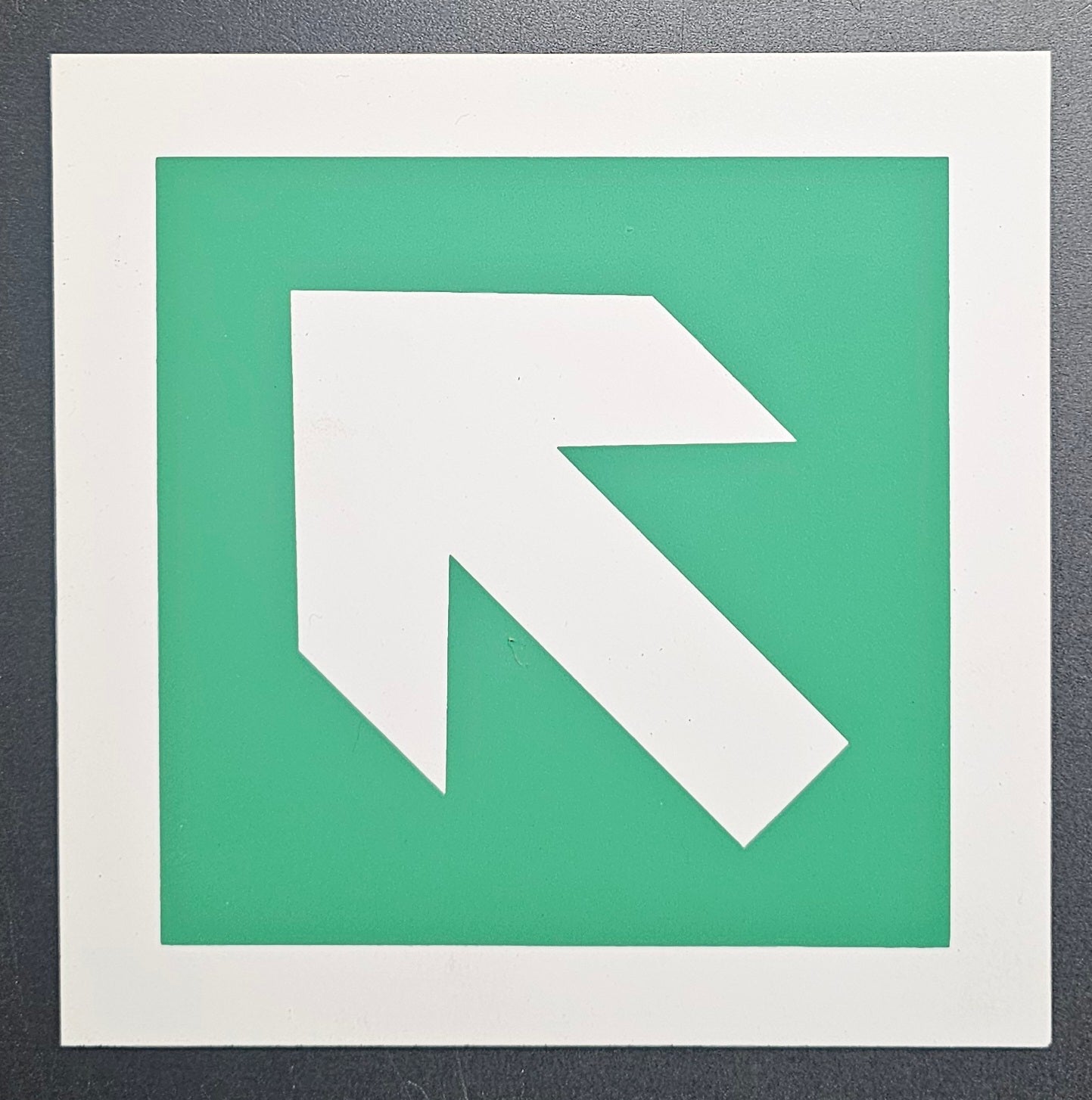 153. WAY ARROW ( corner ) (PVC BOARD)