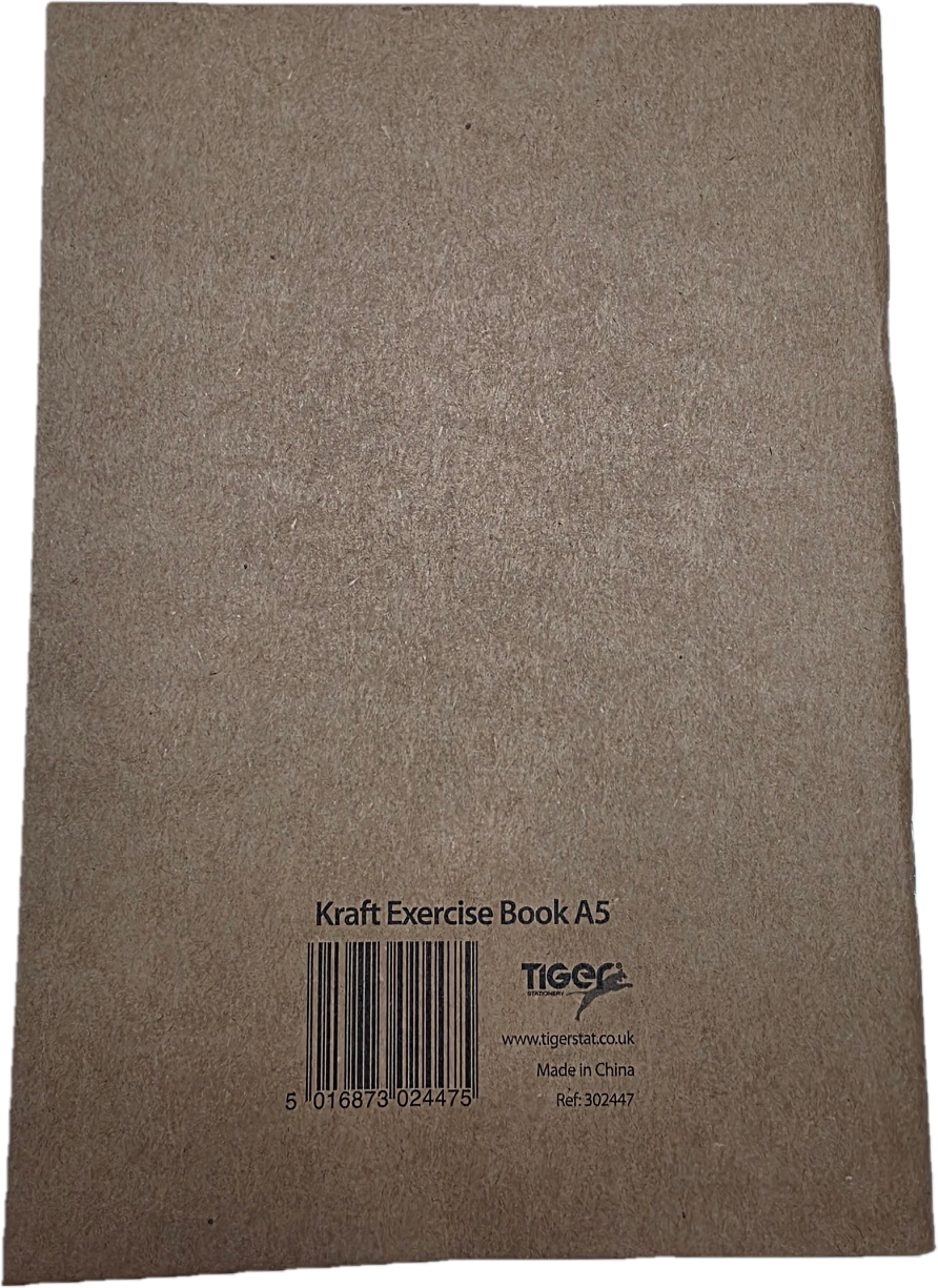 A5 Lined exercise book