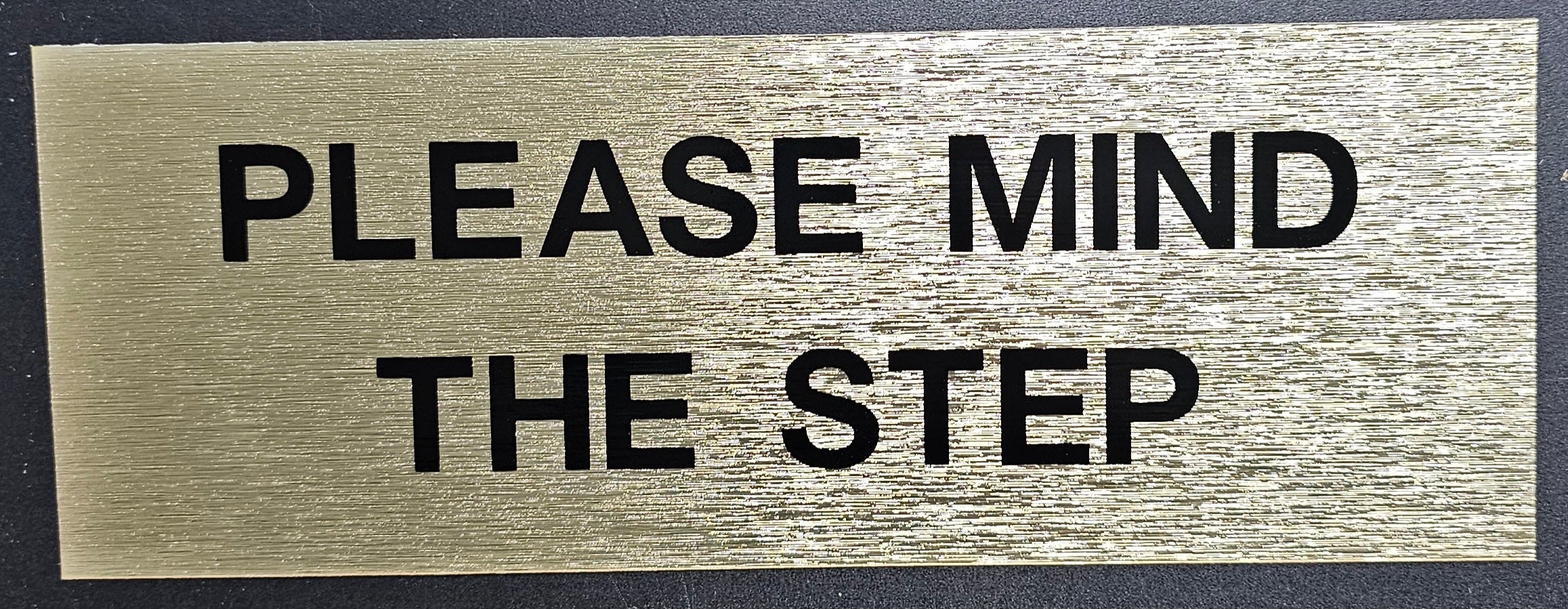 203. PLEASE MIND THE STEP (STICKER)