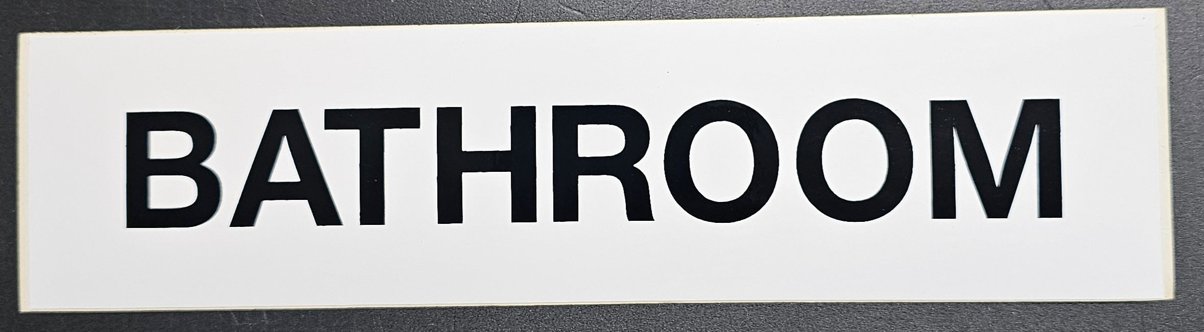 212.  BATHROOM (STICKER)