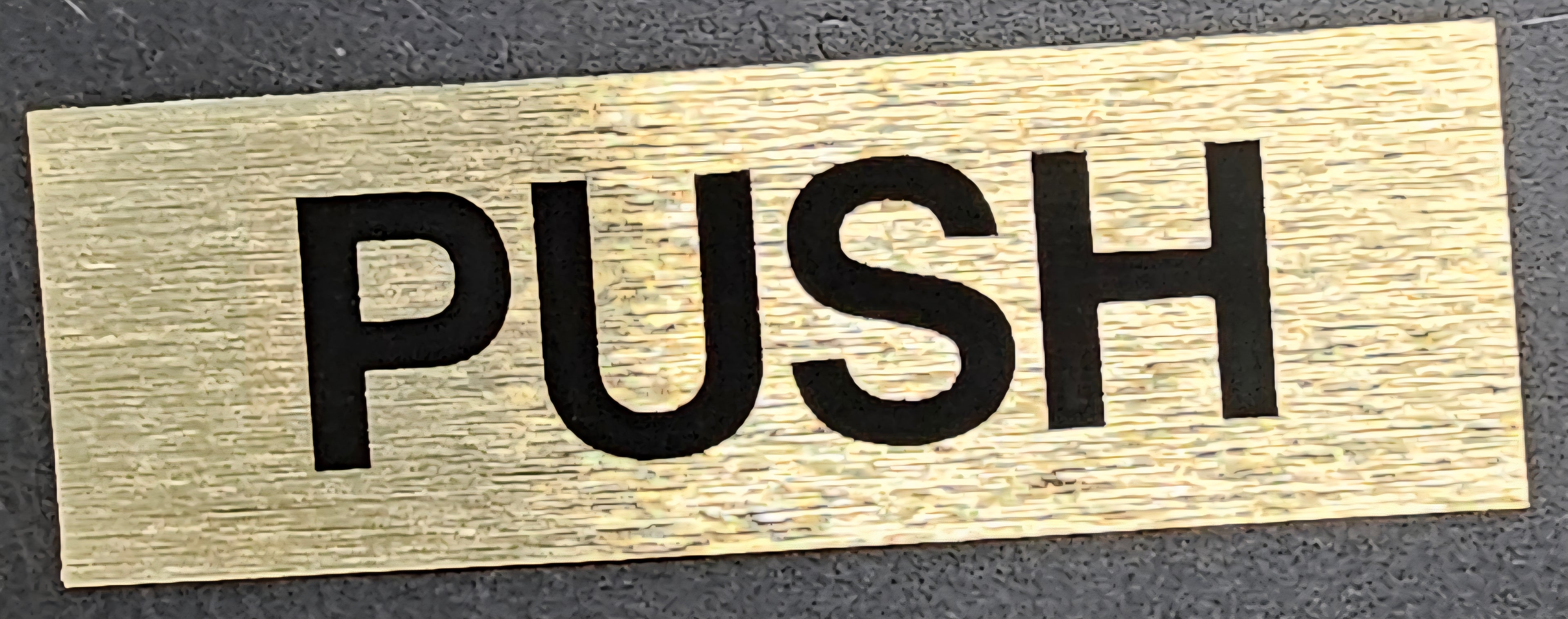 221. PUSH (STICKER)