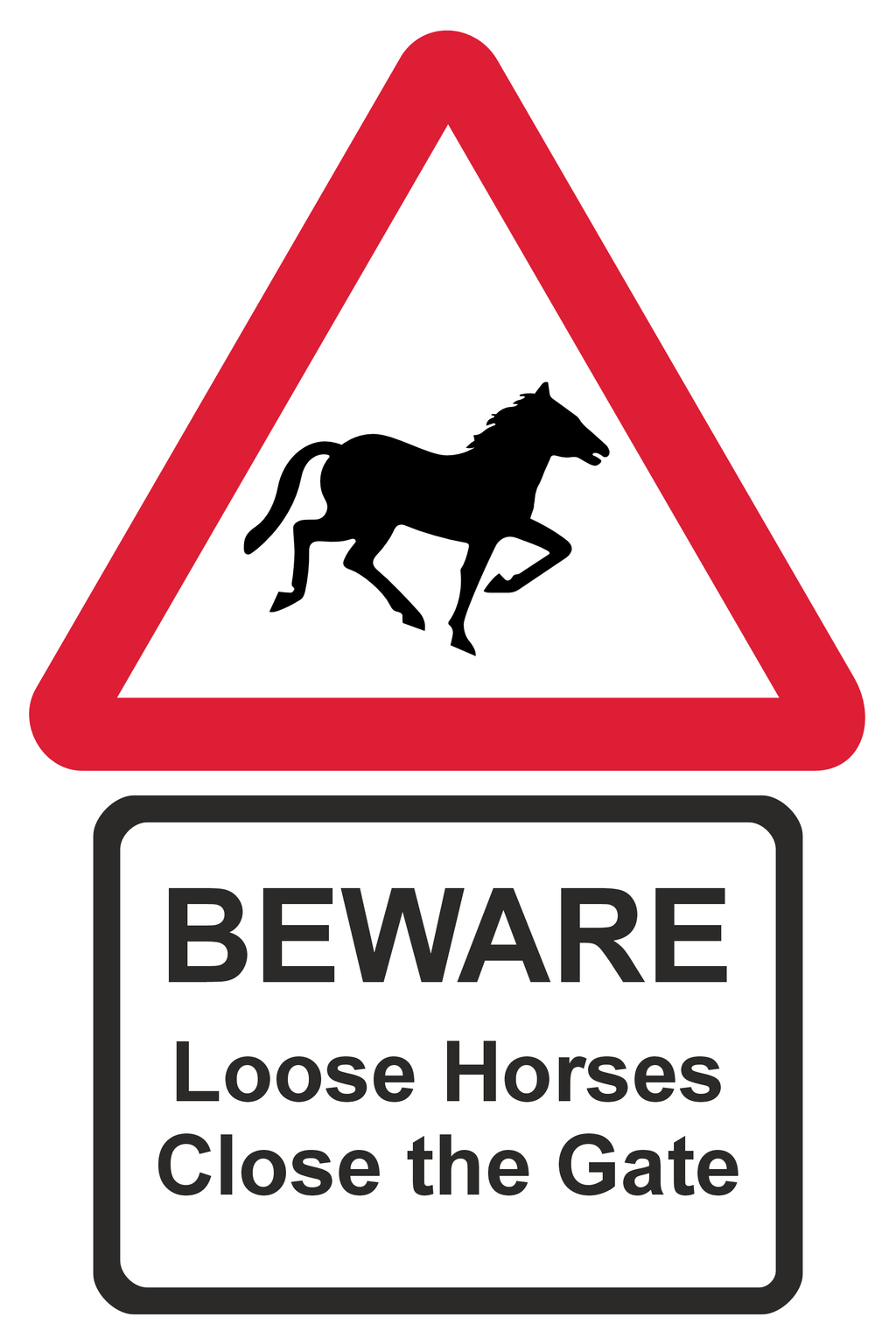Equine warning signs