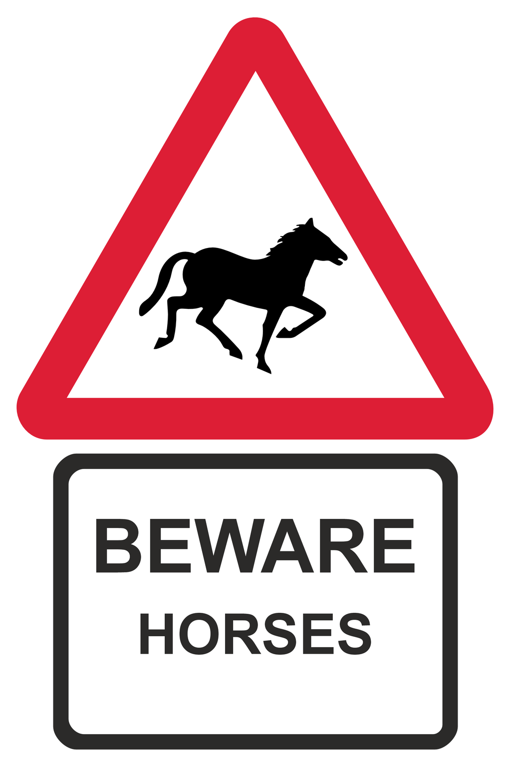Equine warning signs