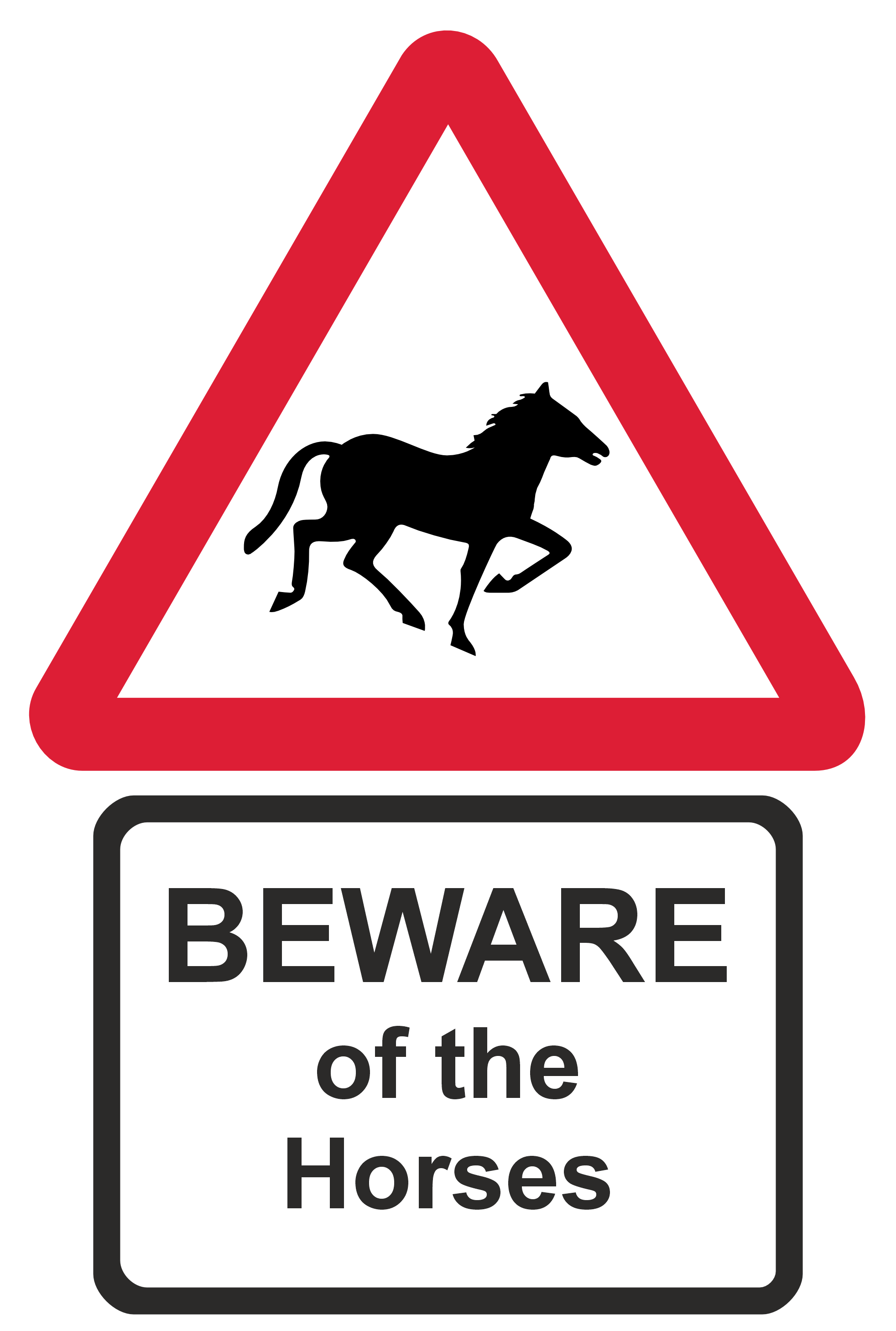 Equine warning signs