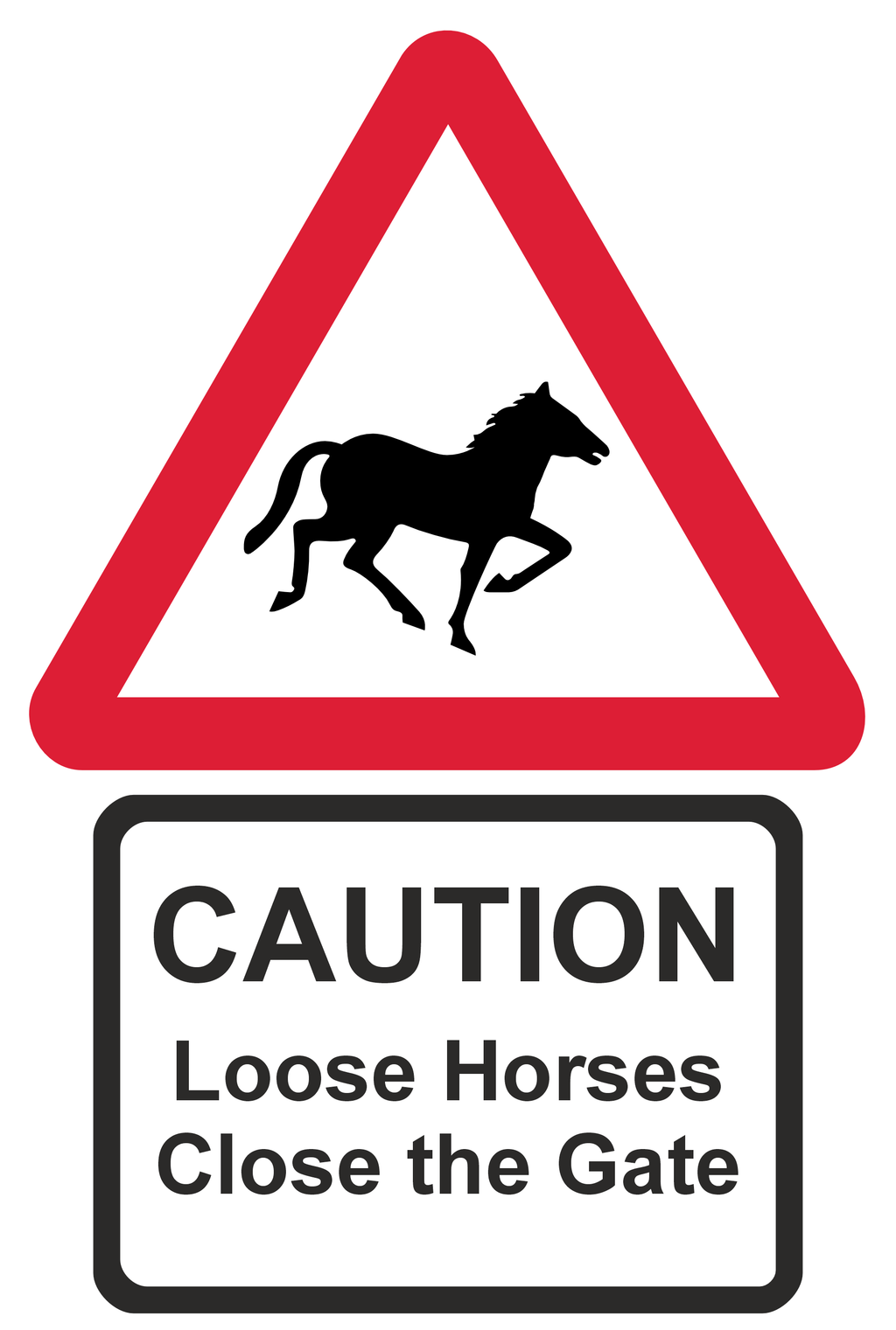 Equine warning signs