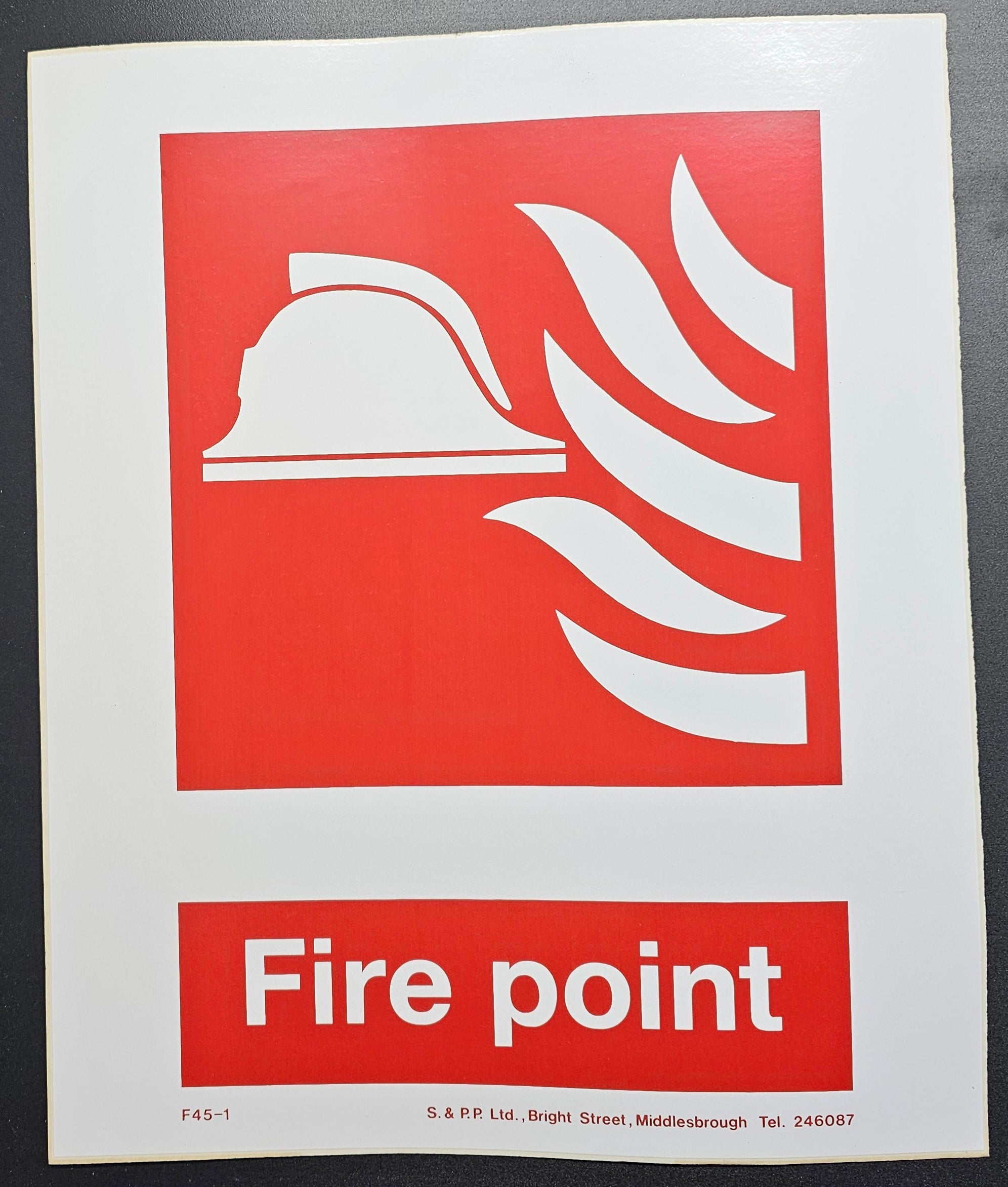 29. FIRE POINT (STICKER)