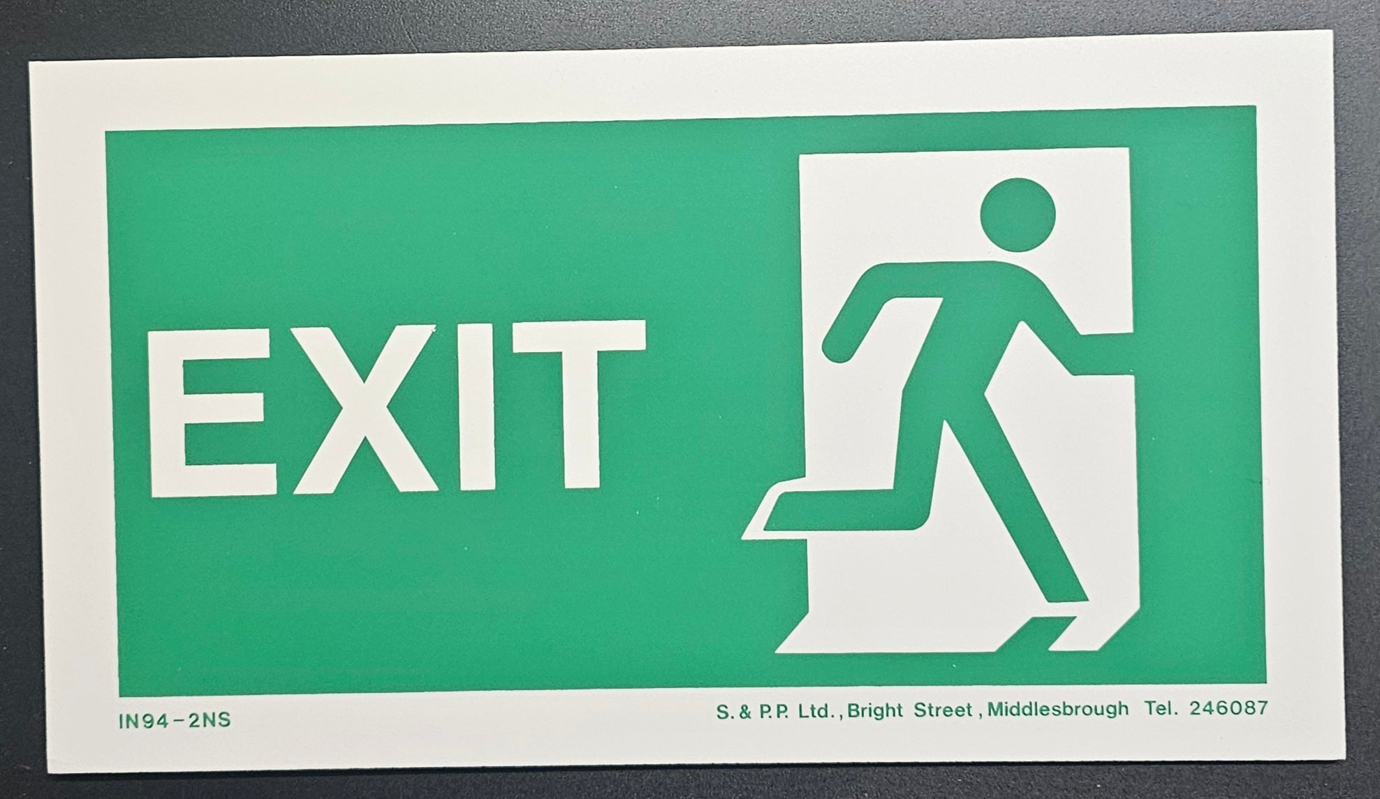 51. EXIT (door right) (PVC BOARD)