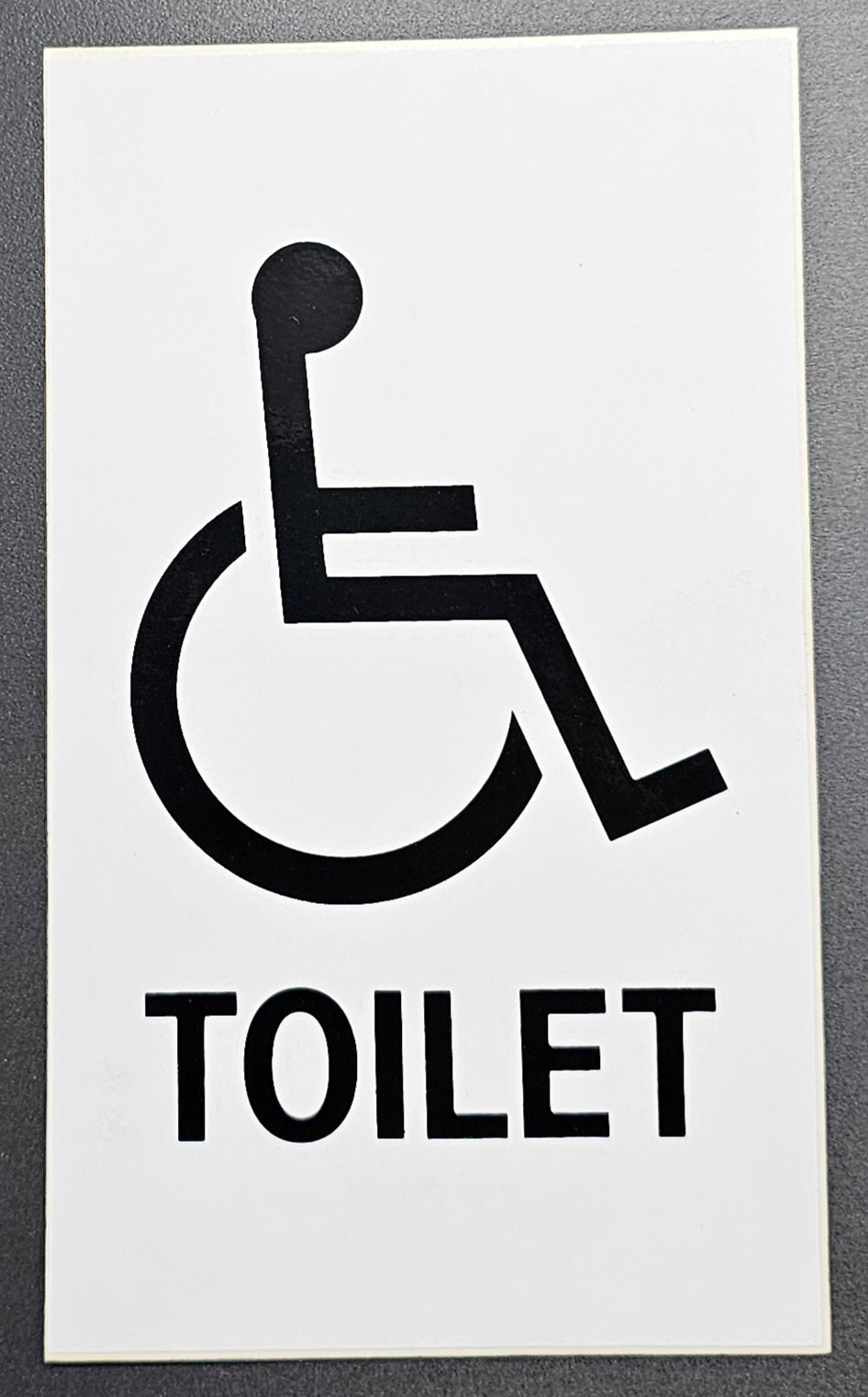 80. DISABLED TOILET (STICKER)