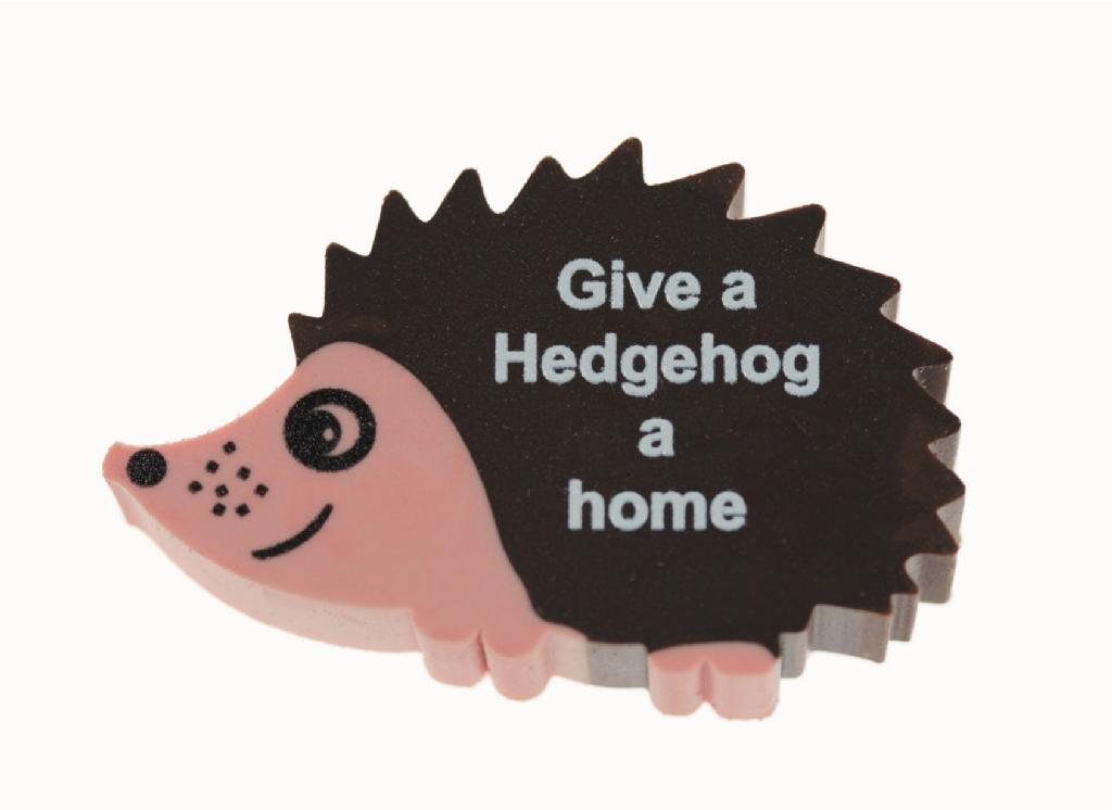 Hedge Hog Shape Eraser