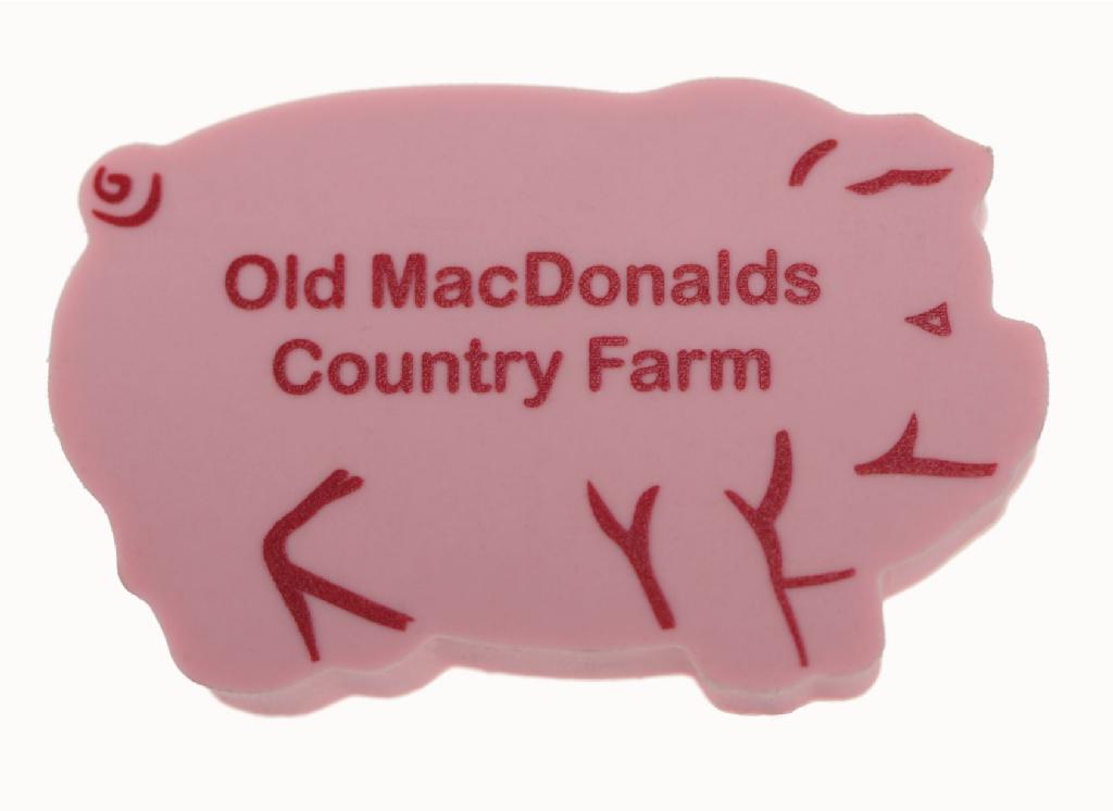 Pig Shaped Eraser