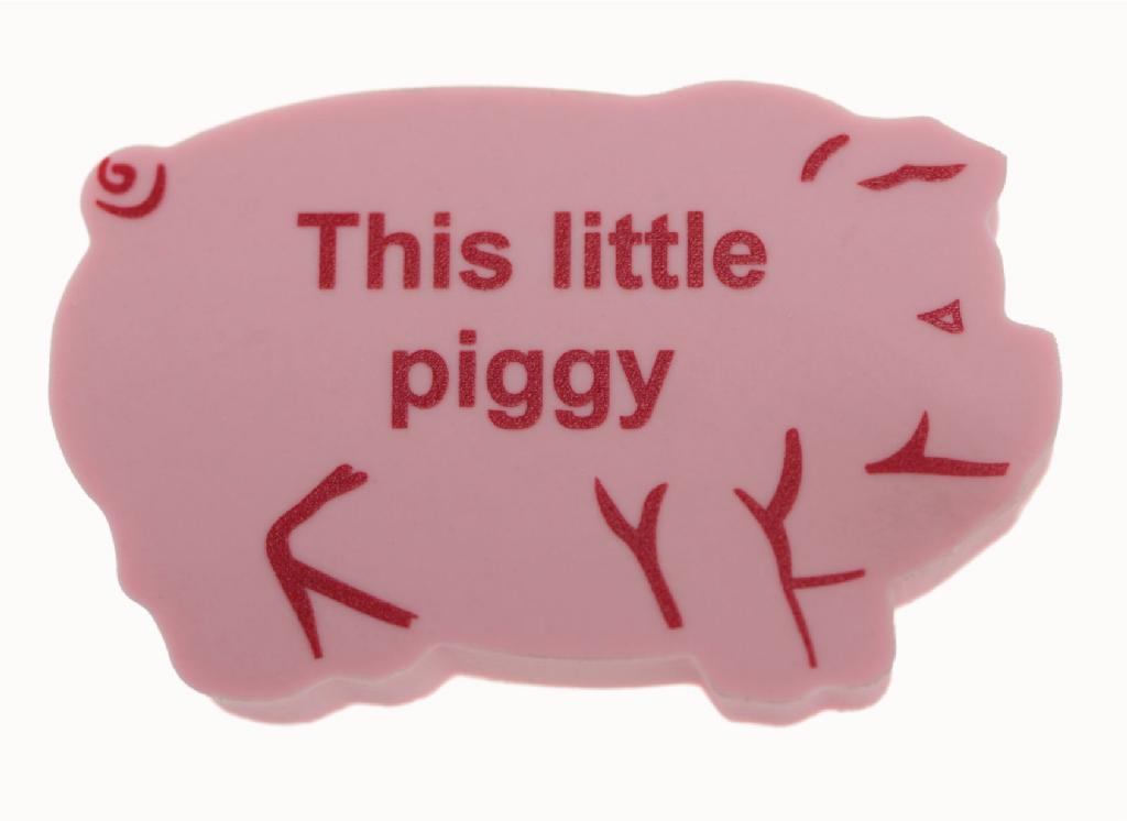 Pig Shaped Eraser